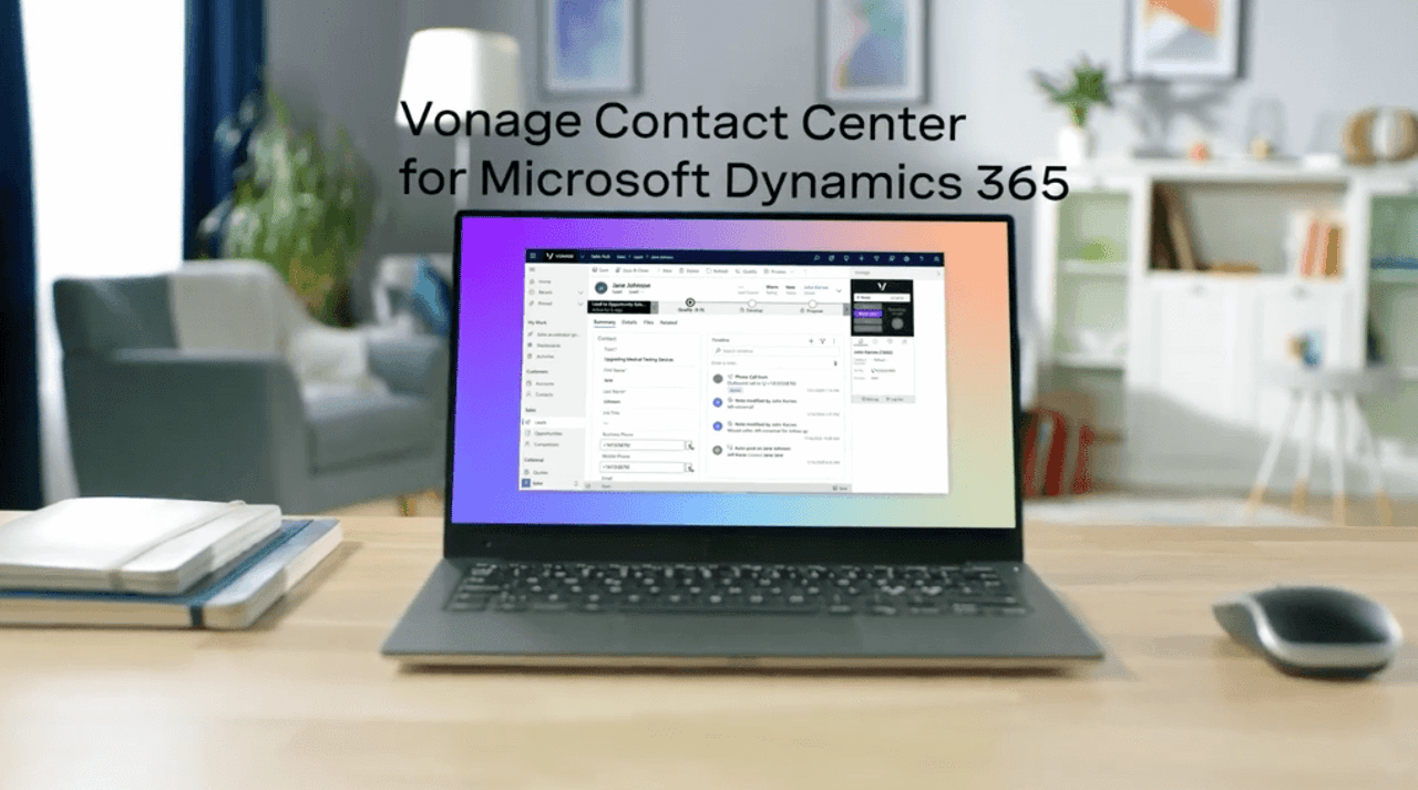 Vonage Contact Center pour Microsoft Dynamics 365 Vonage Contact Center for Microsoft Dynamics 365 Video Posterframe