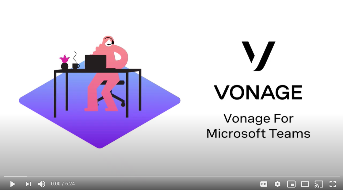 Découvrir les performances de VBC pour Teams Vonage for Microsoft Teams Video Cover Slide