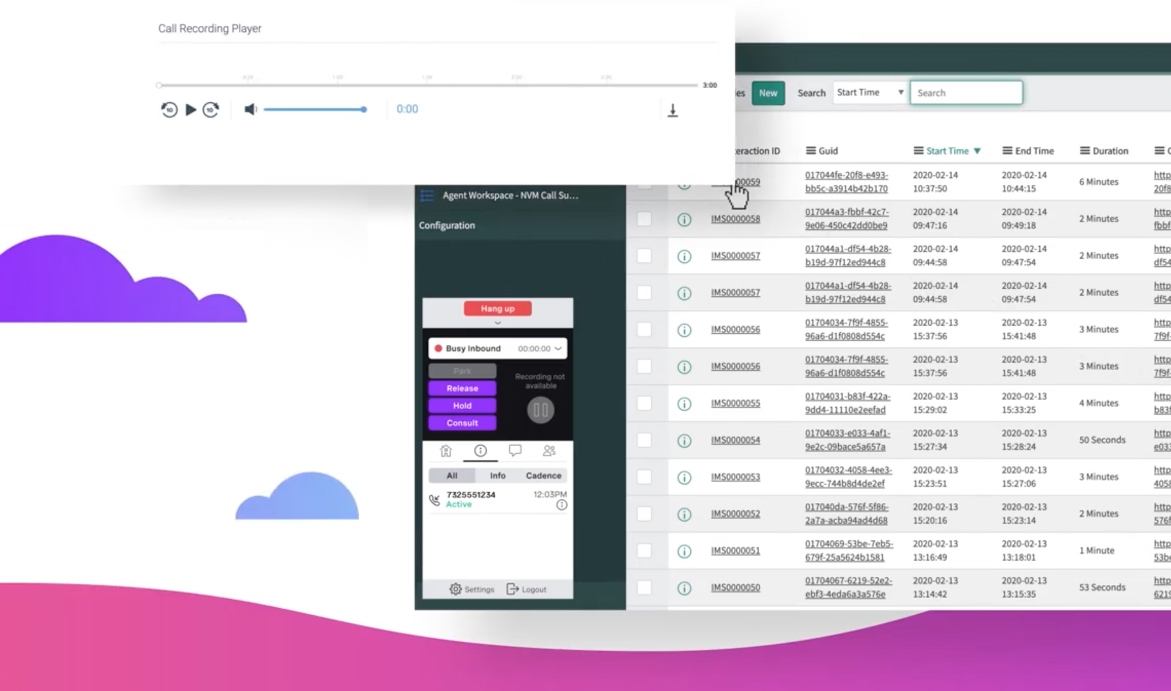 Vonage Contact Center pour ServiceNow